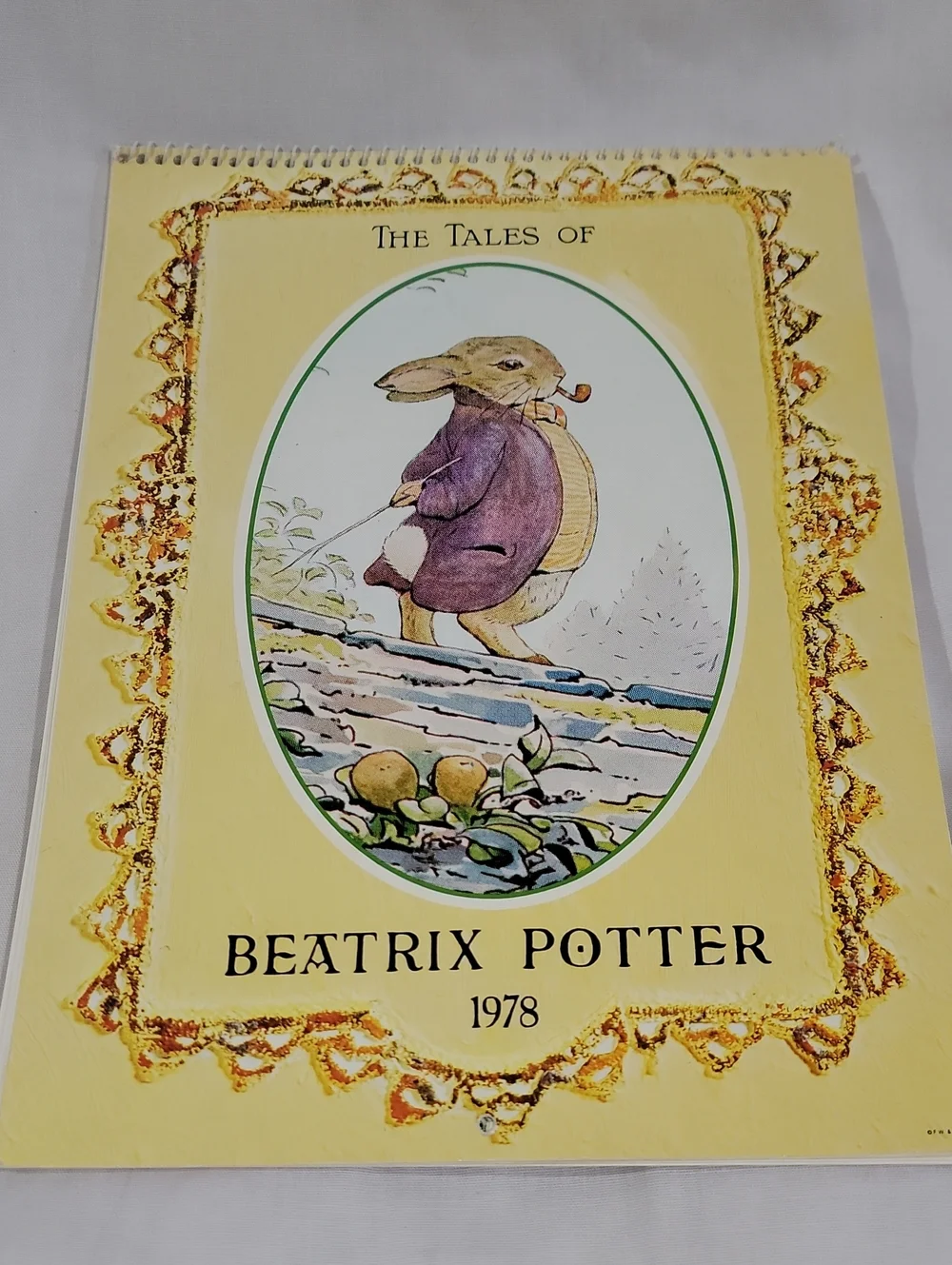 Vintage 1978 The Tales Of Beatrix Potter Calender